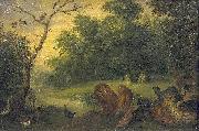 Jan Brueghel Paradise with the Fall of Adam and Eve France oil painting artist